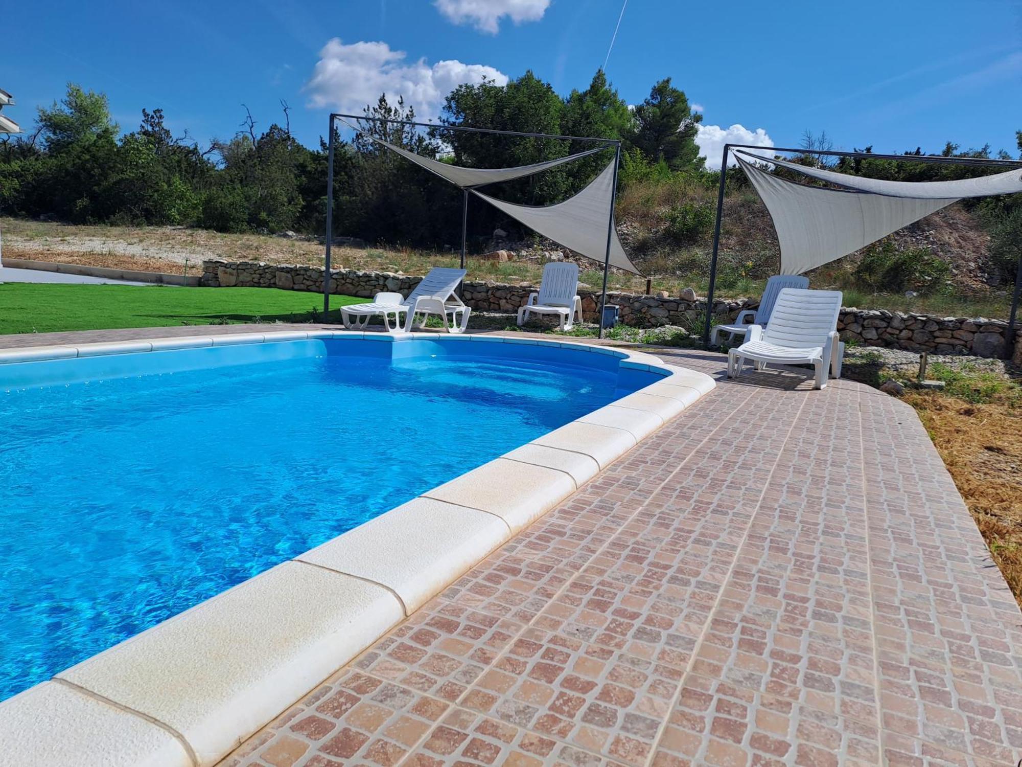 Vila Nane Garden House With Heated Pool Mirce Exteriér fotografie
